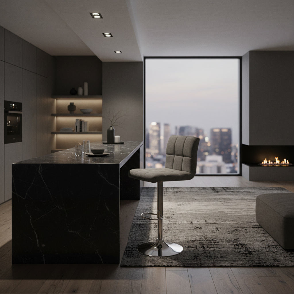 Tabourets de Bar en lin