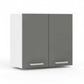 Meuble de cuisine haut gris – 2 portes