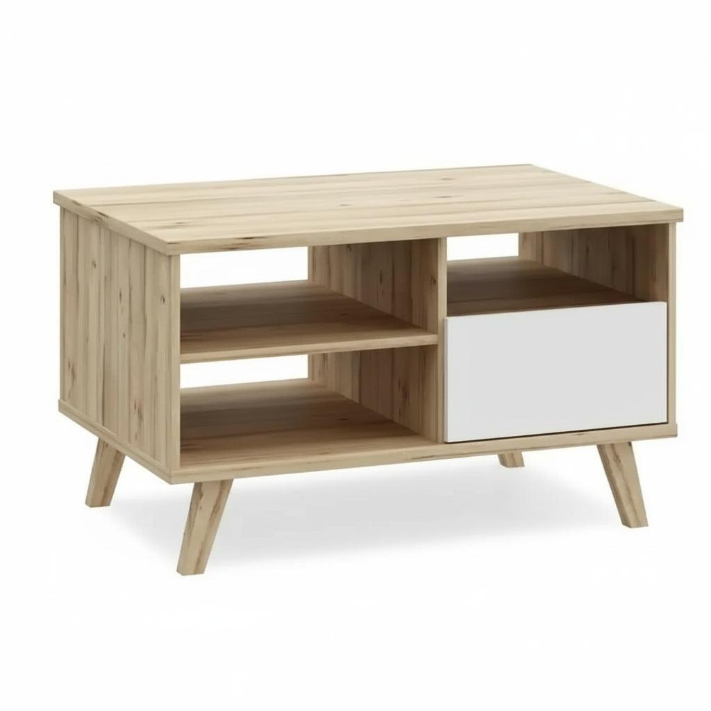 Table basse rectangulaire moderne 90 x 60 x 51,8 cm